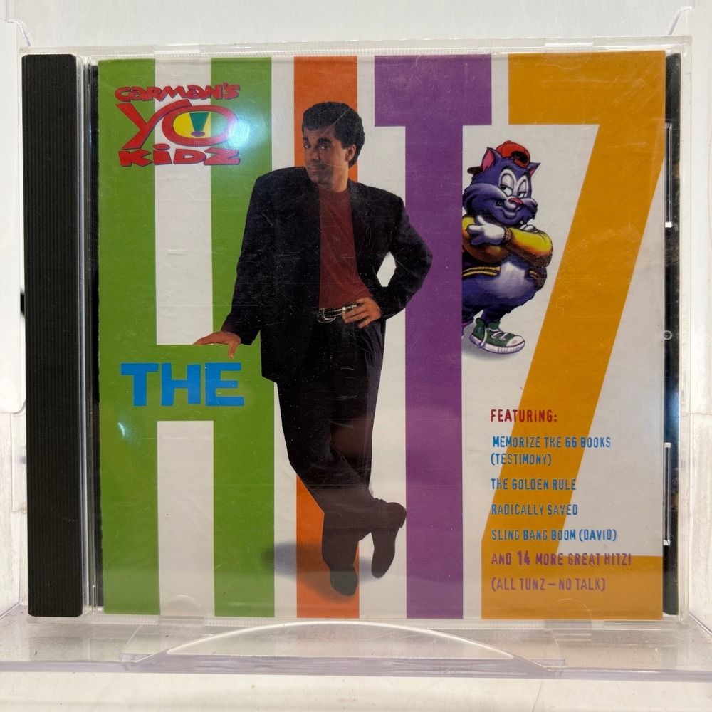 Carman Yo Kidz The Hitz CD Compilation 1996 Word Everland Entertainment